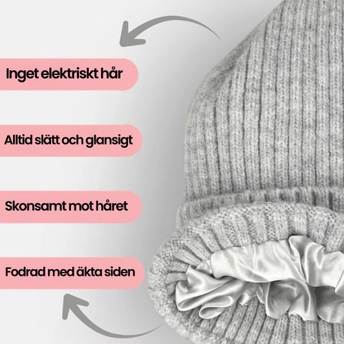 Silkemyk Vinterlue for Håret