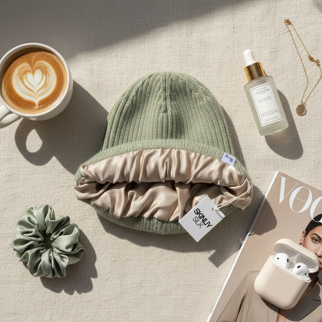 Silkemyk Vinterlue for Håret