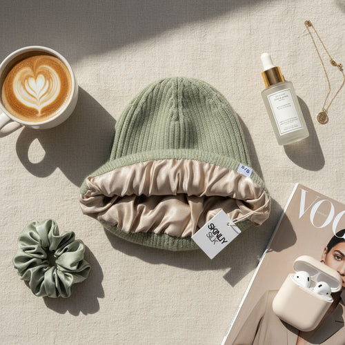 Silkemyk Vinterlue for Håret